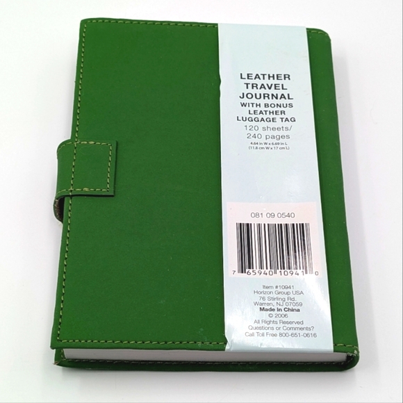 Travel Journal Locking Diary Set - Picture 2 of 8